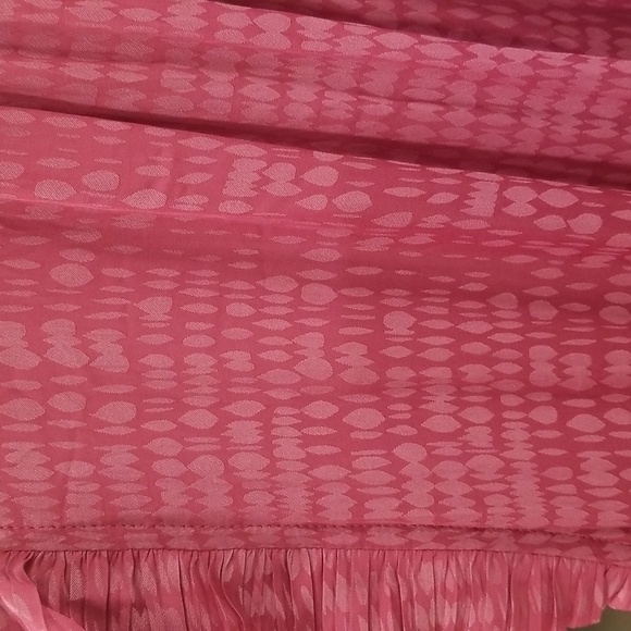 💕CURRENT AIR💕 Maude Pleated Skirt Mini Dress  ~ Raspberry Pink Medium M NWT - Picture 5 of 14